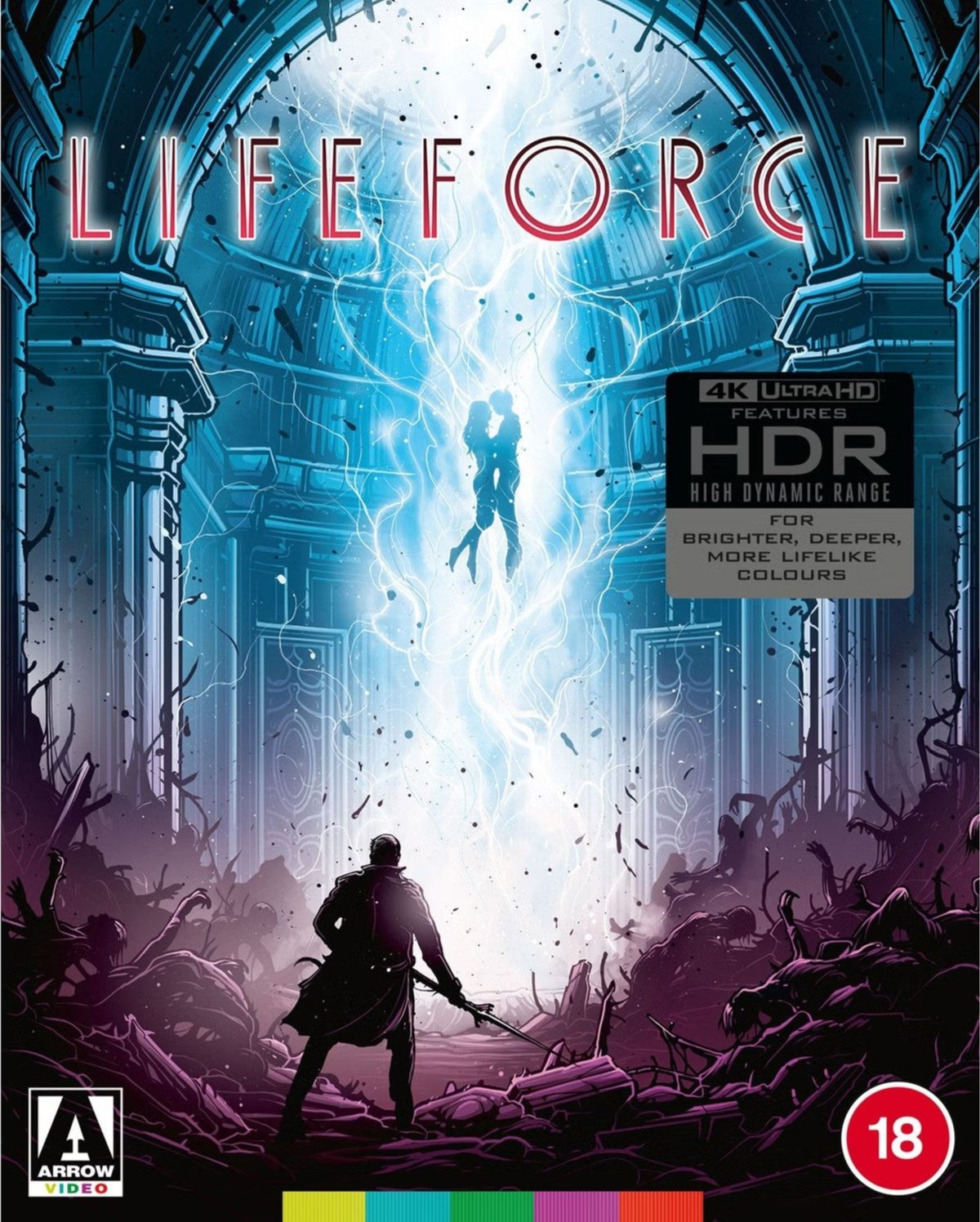 PRE-ORDER Lifeforce (1985) LE Slipcover Arrow UK - 4K UHD