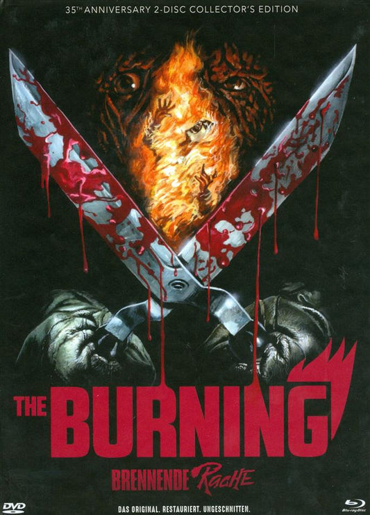 The Burning (1981) LE 2000 Mediabook - Blu-ray Region B