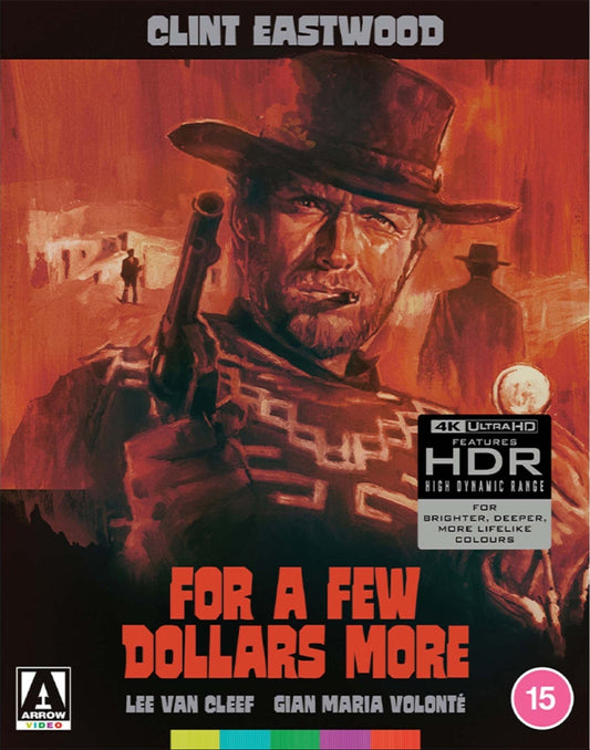 PRE-ORDER For a Few More Dollars (1965) Limited Edition Arrow UK - 4K UHD / Blu-ray Region B