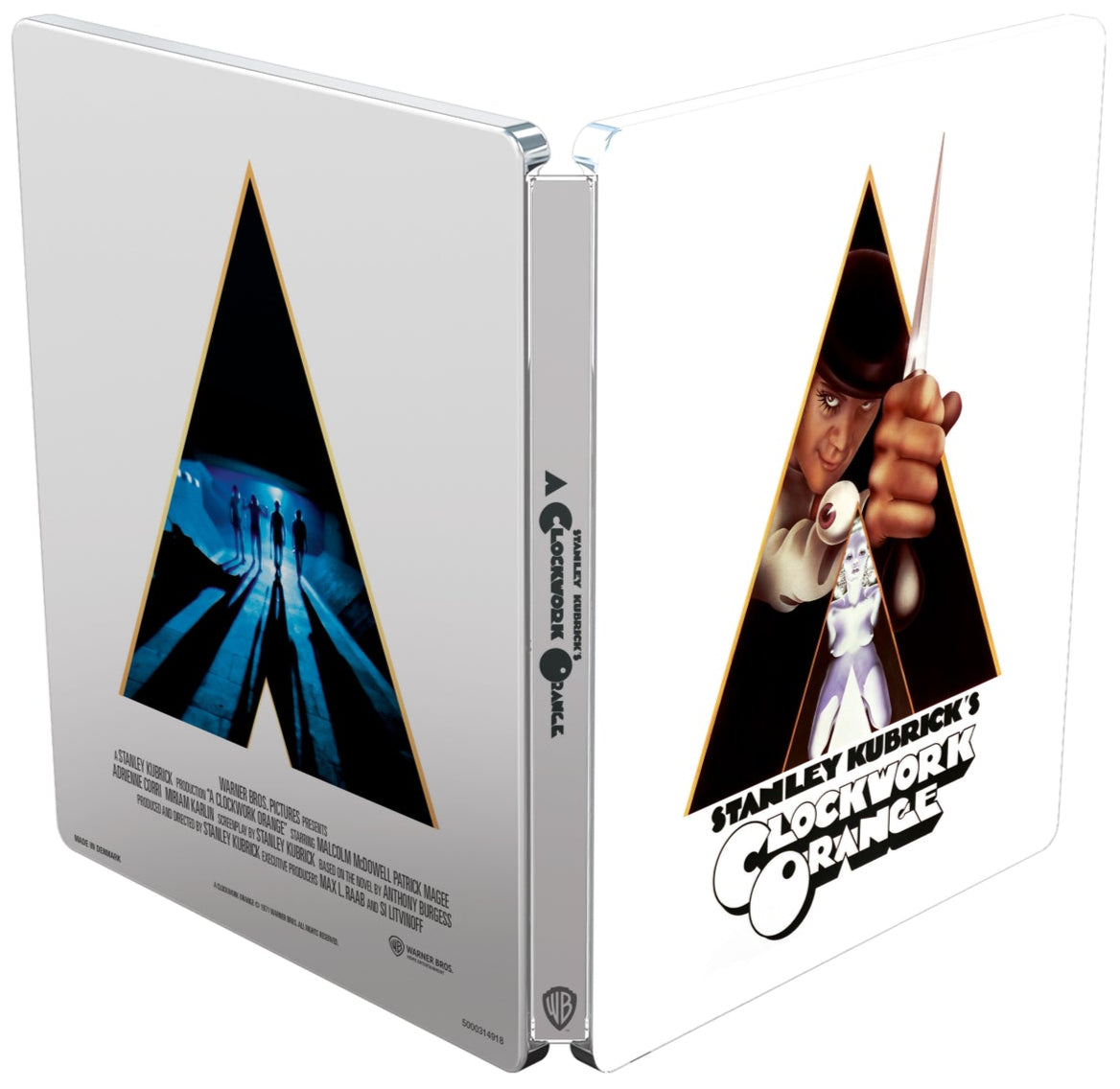 PRE-ORDER A Clockwork Orange (1971) Limited Edition Steelbook - 4K UHD