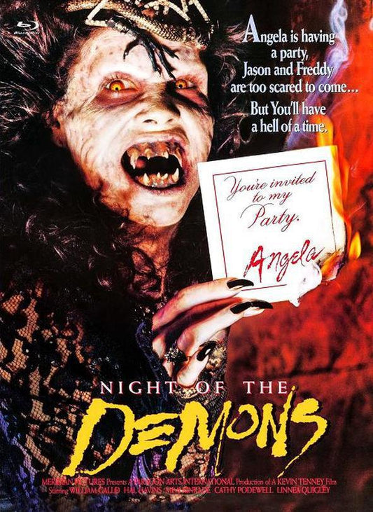 Night of the Demons (1988) LE 222 Mediabook - Blu-ray Region B