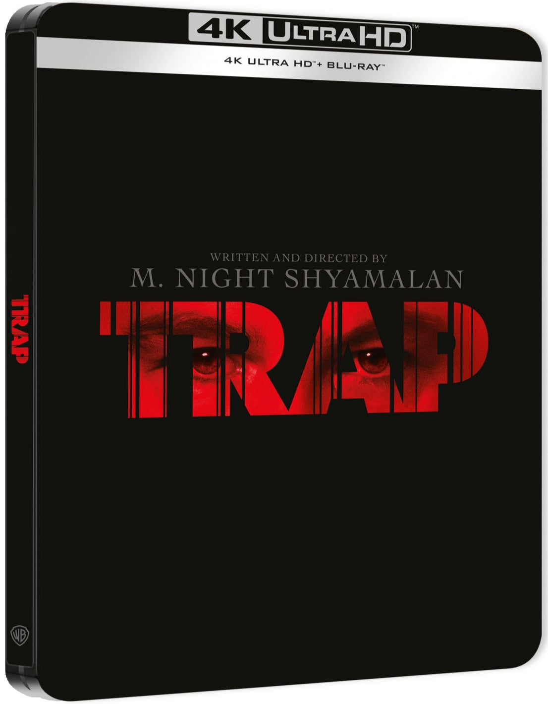 Trap (2024) Limited Edition Steelbook - 4K UHD / Blu-ray Region Free