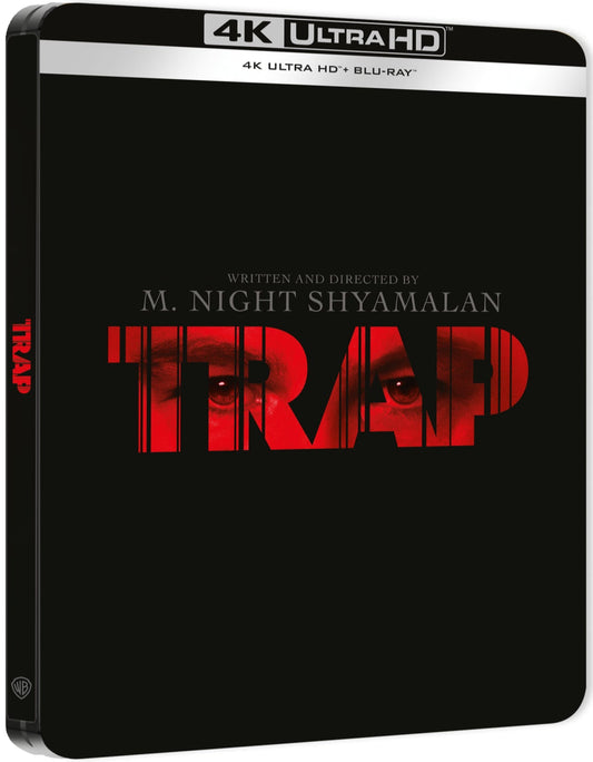 Trap (2024) Limited Edition Steelbook - 4K UHD / Blu-ray Region Free