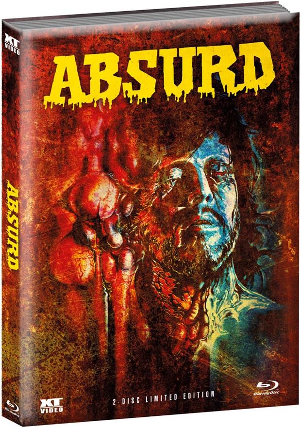 Absurd (1981) LE 1000 Padded Mediabook - Blu-ray Region B