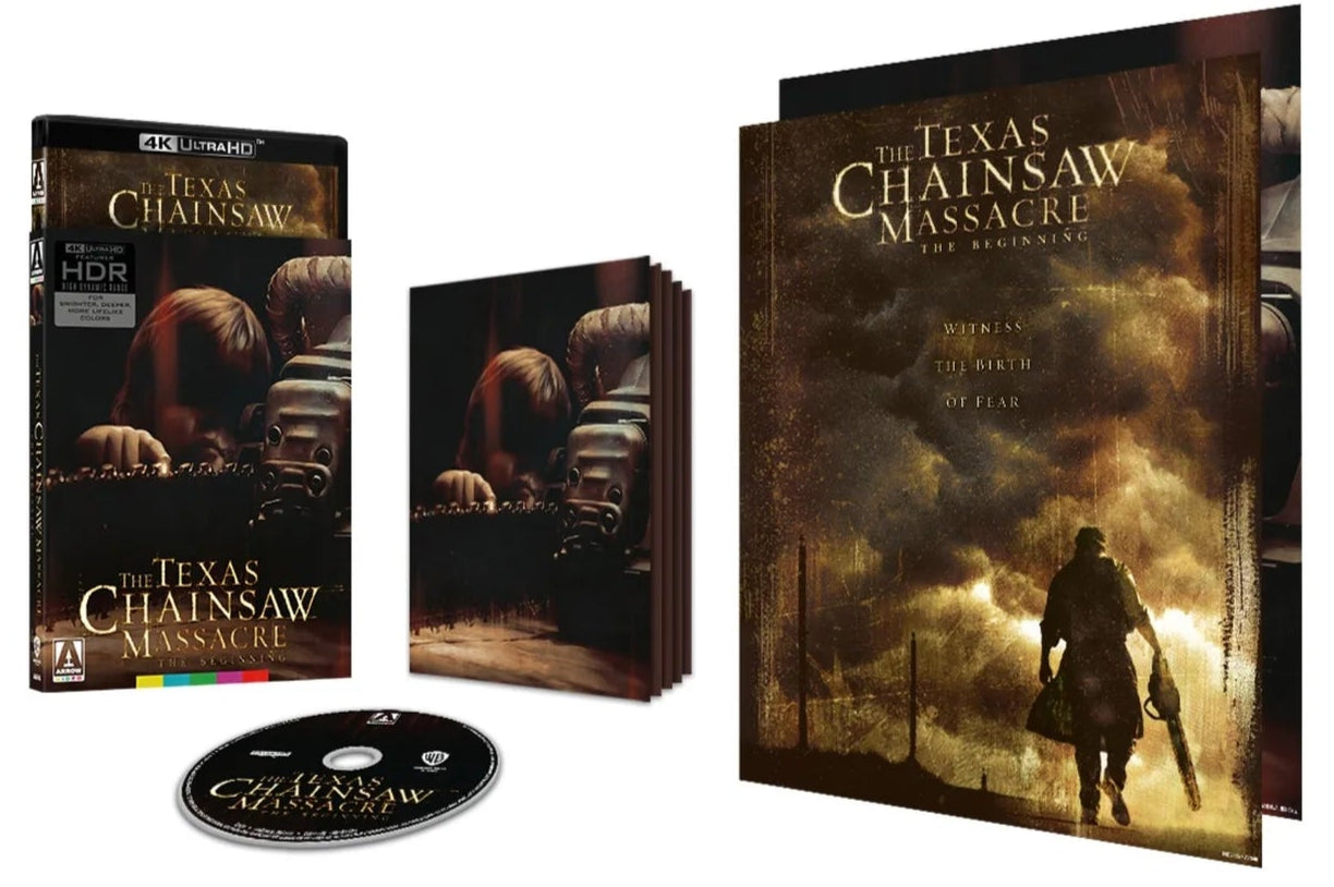 The Texas Chainsaw Massacre: The Beginning (2006) LE Slipcover Arrow US - 4K UHD