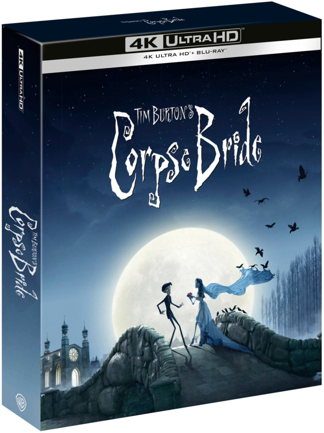 Corpse Bride (2005) UK Limited Collector's Edition Steelbook - 4K UHD / Blu-ray Region Free