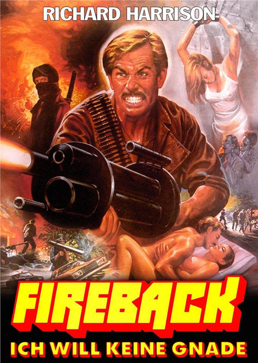 Fireback (1983) German Import - DVD Region 2