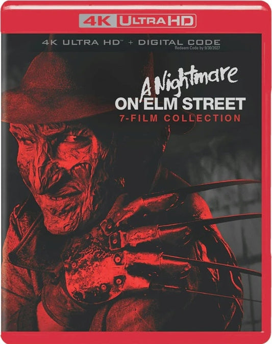 A Nightmare on Elm Street (7 Film Collection) NO SLIP Standard Edition - 4K UHD / Digital Code *NOTE*