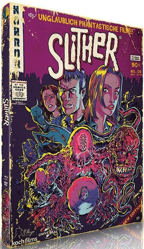 Slither (2006) LE 333 Mediabook - Blu-ray Region B