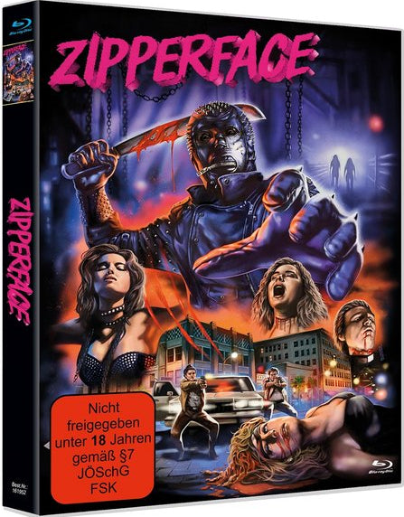 Zipperface (1992) German Import Cover B - Blu-ray Region B