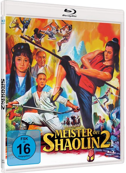 Shaolin Temple 2: Kids From Shaolin (1984) German Import Ltd. to 1000 - Blu-ray Region B