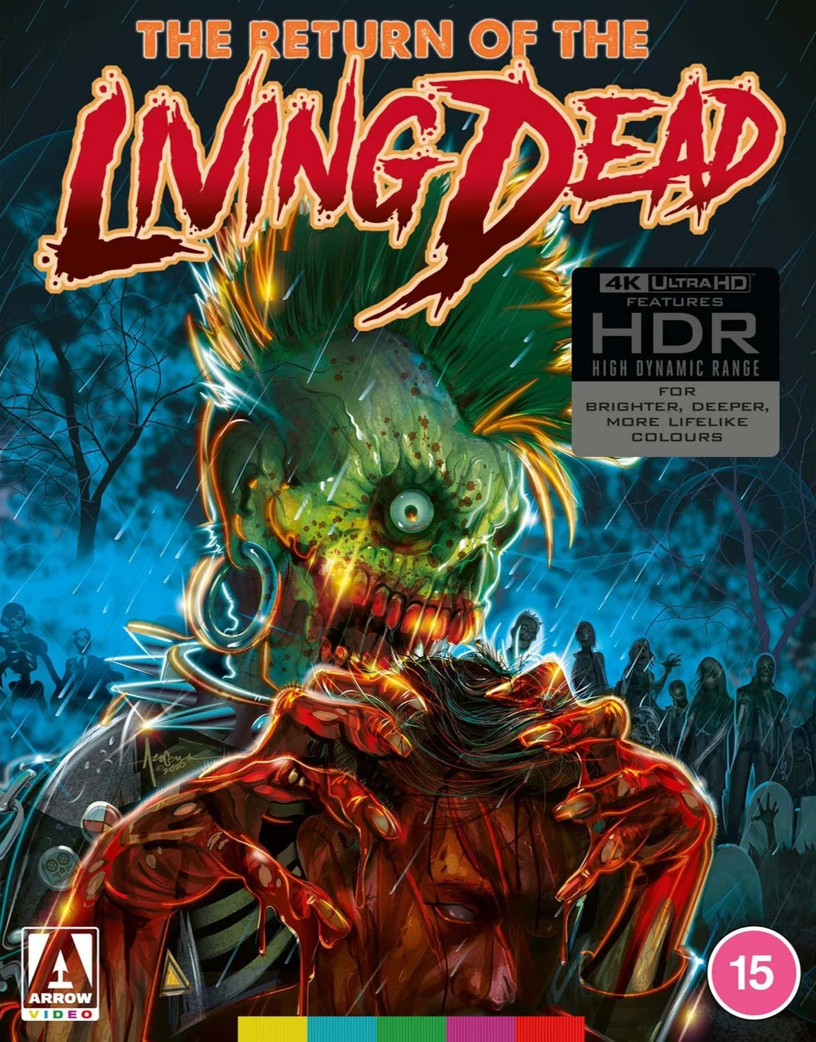 Return of the Living Dead (1985) Limited Edition Arrow UK - 4K UHD / Blu-ray Region B