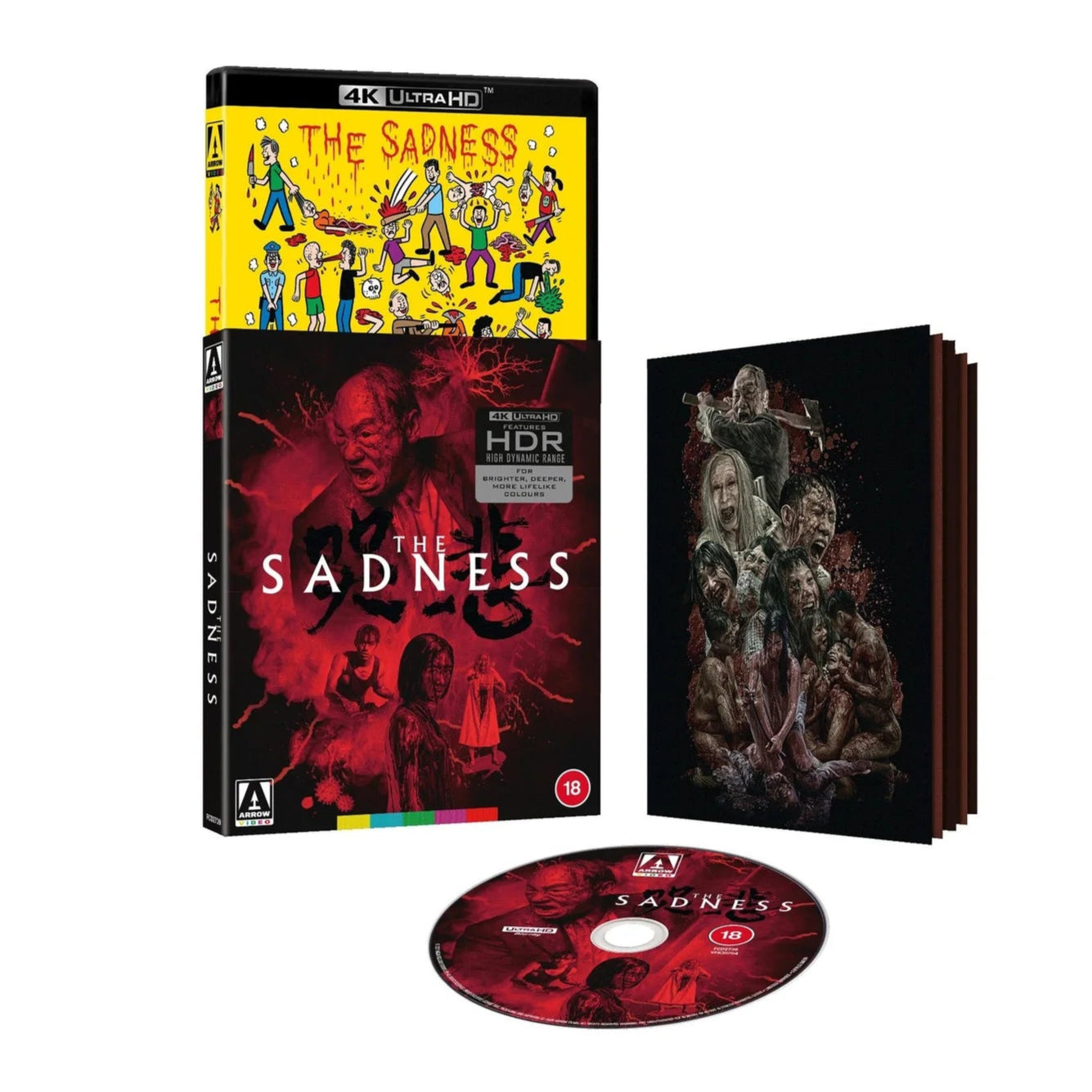 The Sadness (2021) LE Slipcover Arrow UK - 4K UHD