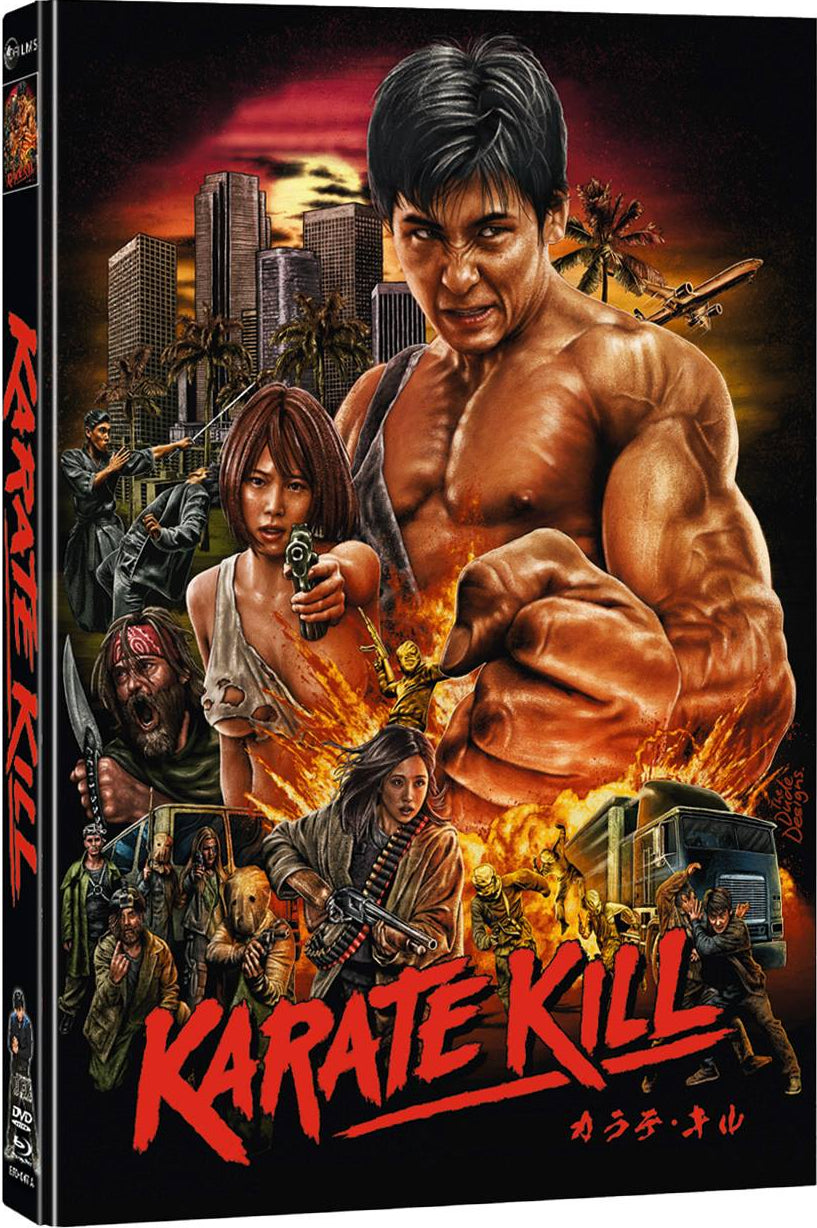 Karate Kill (2016) LE 999 Mediabook - Blu-ray Region B + CD Soundtrack