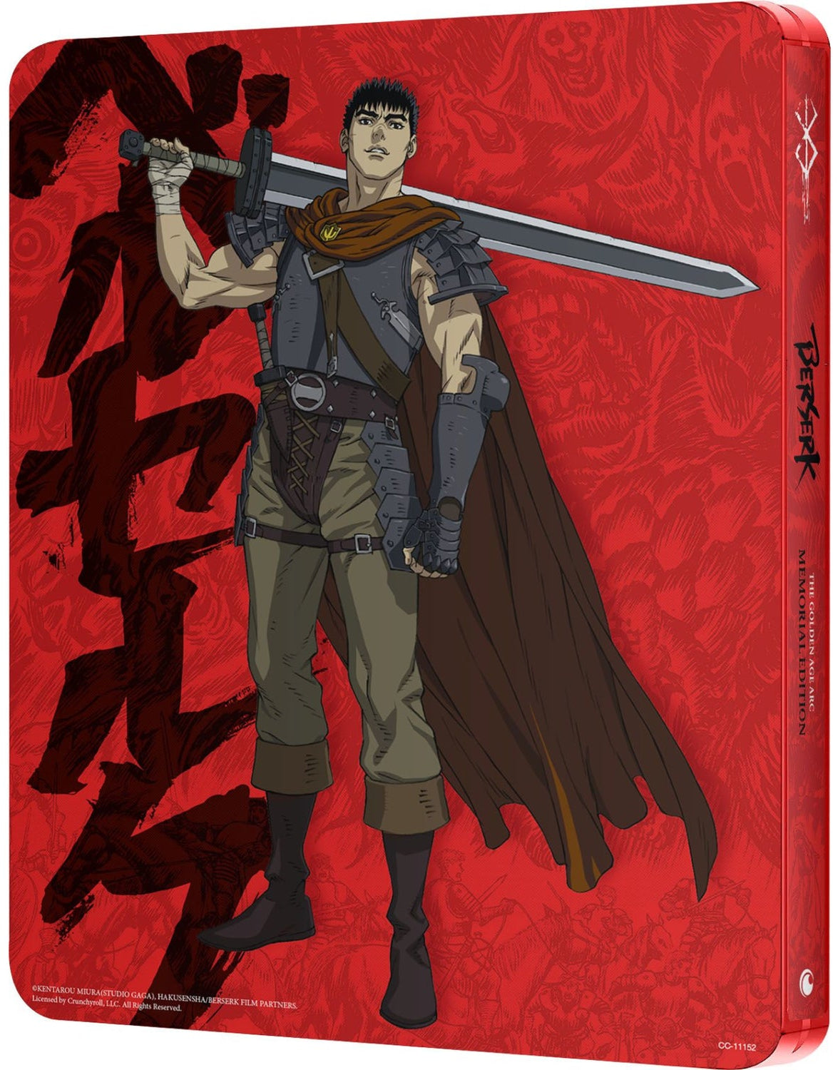 Berserk - The Golden Age Arc (Trilogy) UK Limited Memorial Edition Crunchyroll - Blu-ray Region A & B