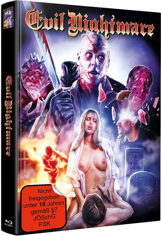 Death By Dialogue aka Evil Nightmare (1988) LE 177 Padded Mediabook - Blu-ray Region B