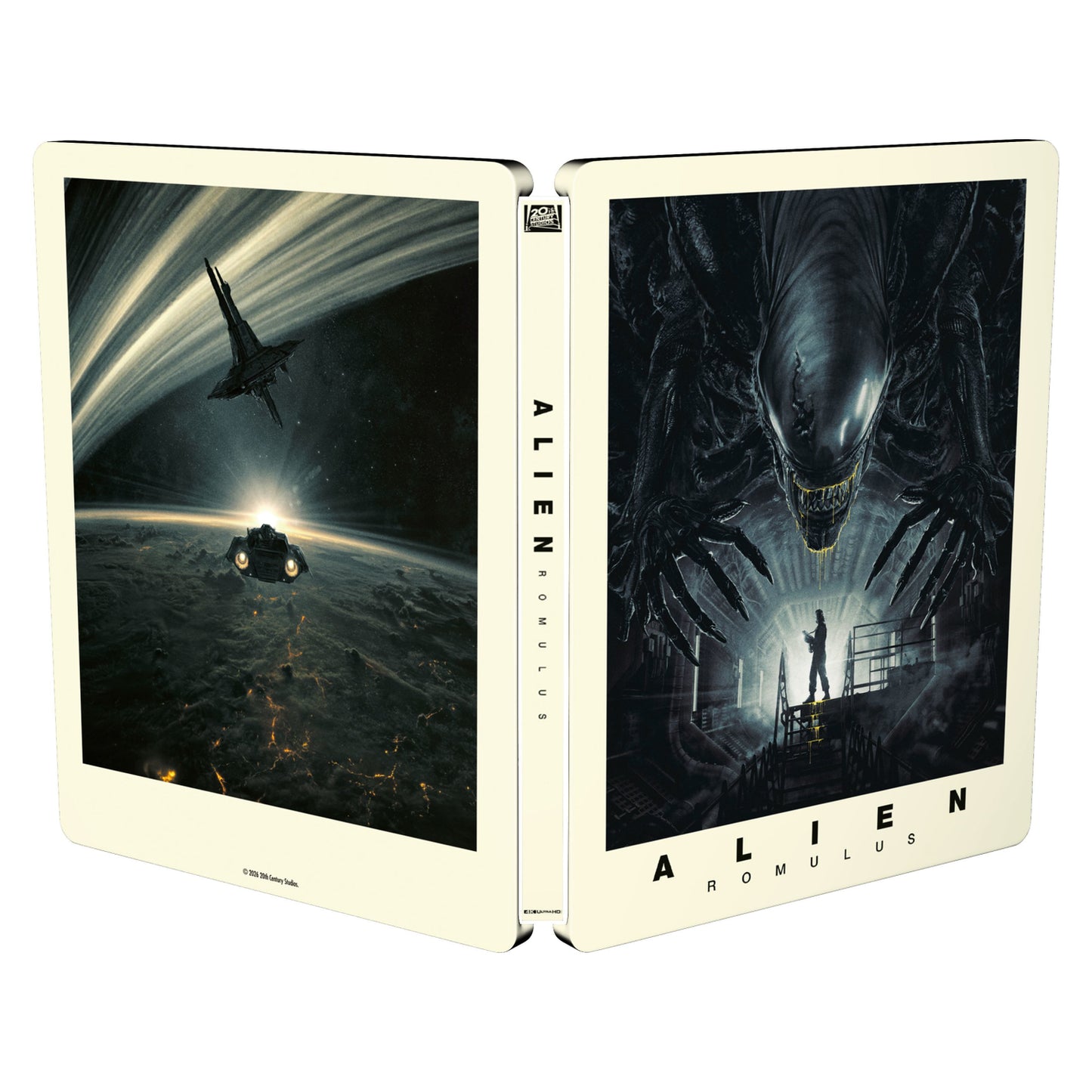 PRE-ORDER Alien: Romulus (2024) UK LE Steelbook MATT FERGUSON ARTWORK - 4K UHD / Blu-ray