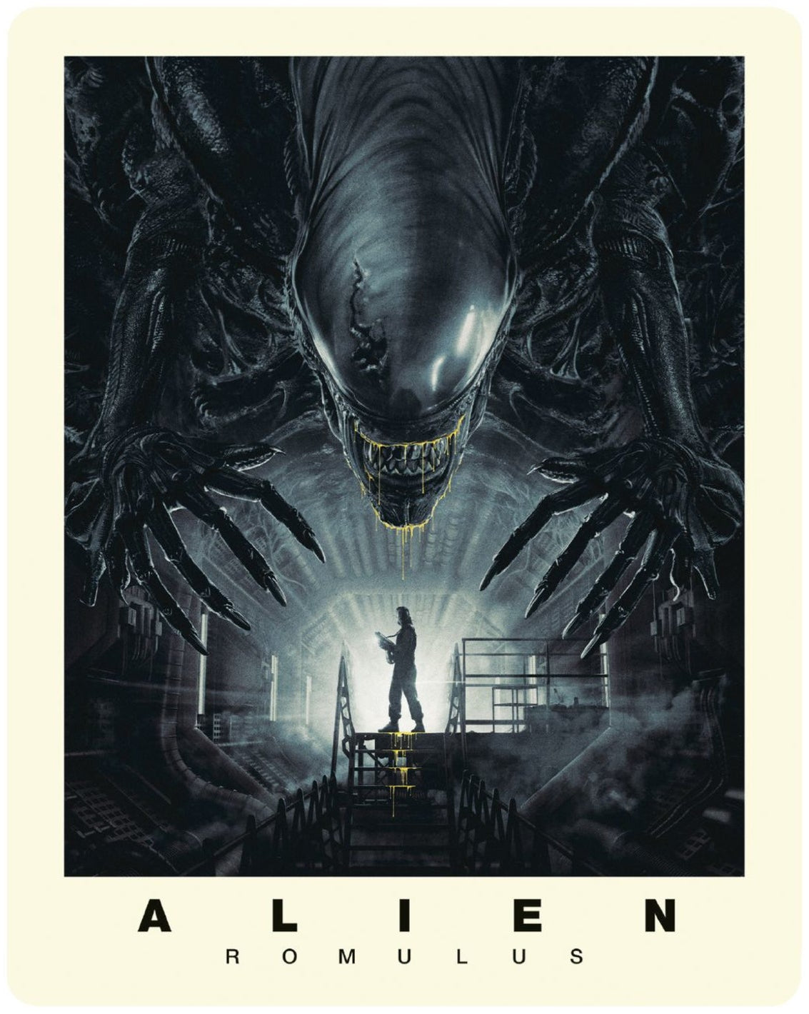 PRE-ORDER Alien: Romulus (2024) UK LE Steelbook MATT FERGUSON ARTWORK - 4K UHD / Blu-ray