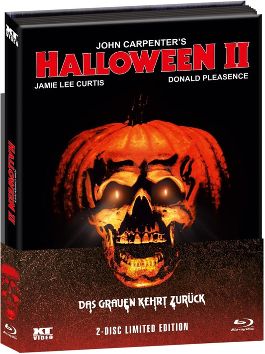 Halloween II (1981) LE 666 Padded Mediabook - Blu-ray Region B