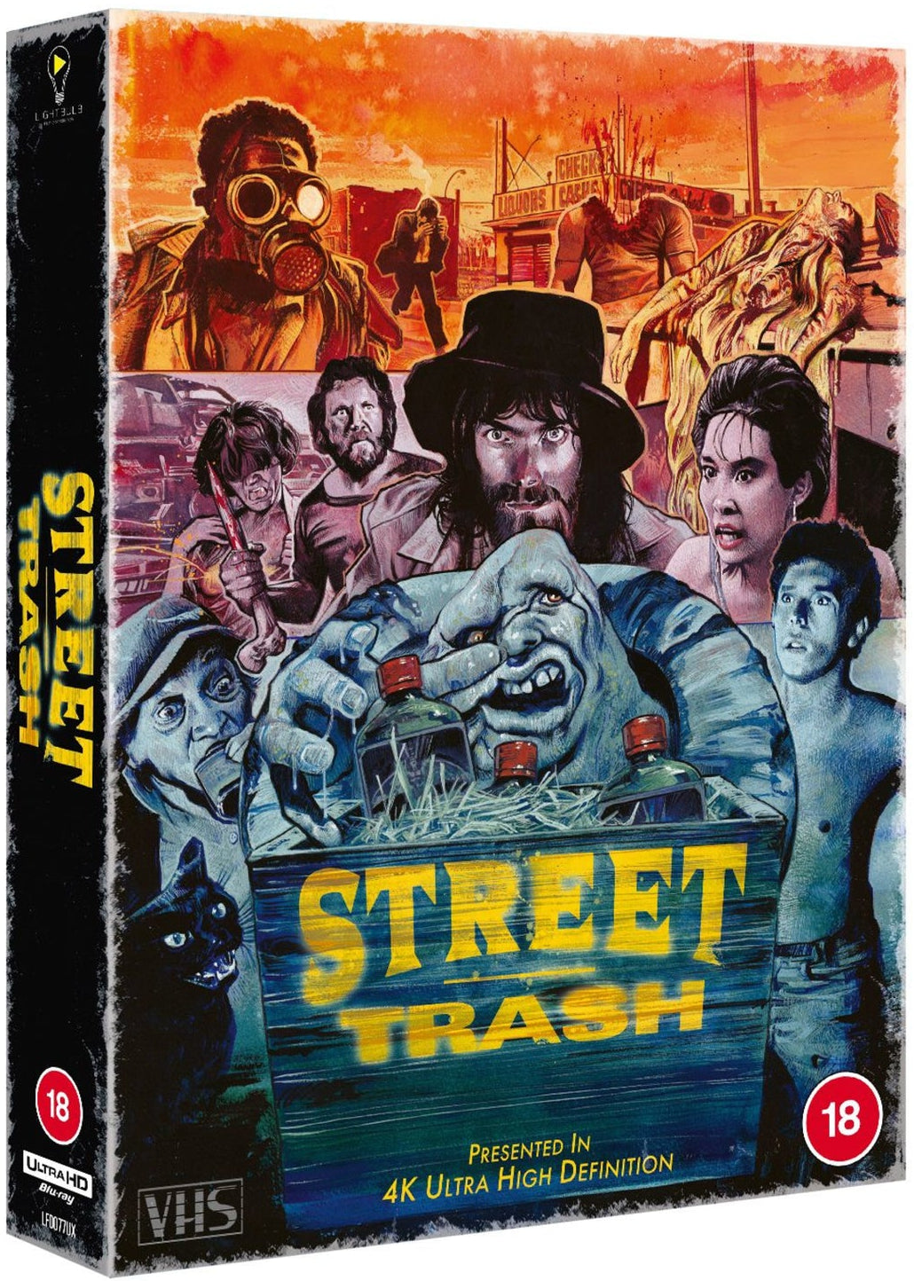 PRE-ORDER Street Trash (1987) UK Limited Collectors Edition VHS Box - 4K UHD