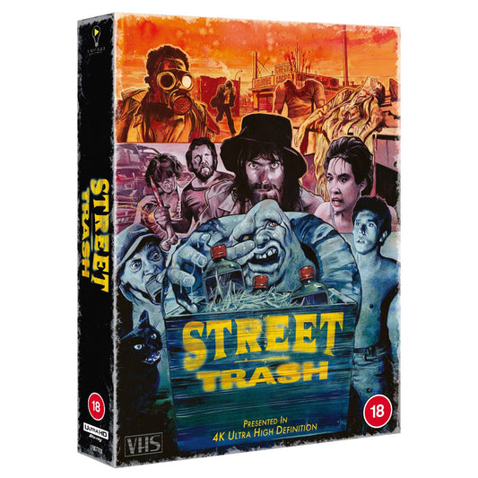 PRE-ORDER Street Trash (1987) UK Limited Collectors Edition VHS Box - 4K UHD