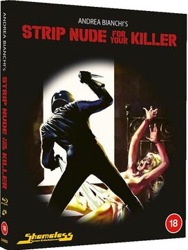 PRE-ORDER Strip Nude For Your Killer (1975) LE w/ Slipcover Shameless - Blu-ray Region Free