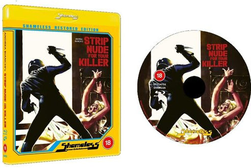 PRE-ORDER Strip Nude For Your Killer (1975) LE w/ Slipcover Shameless - Blu-ray Region Free