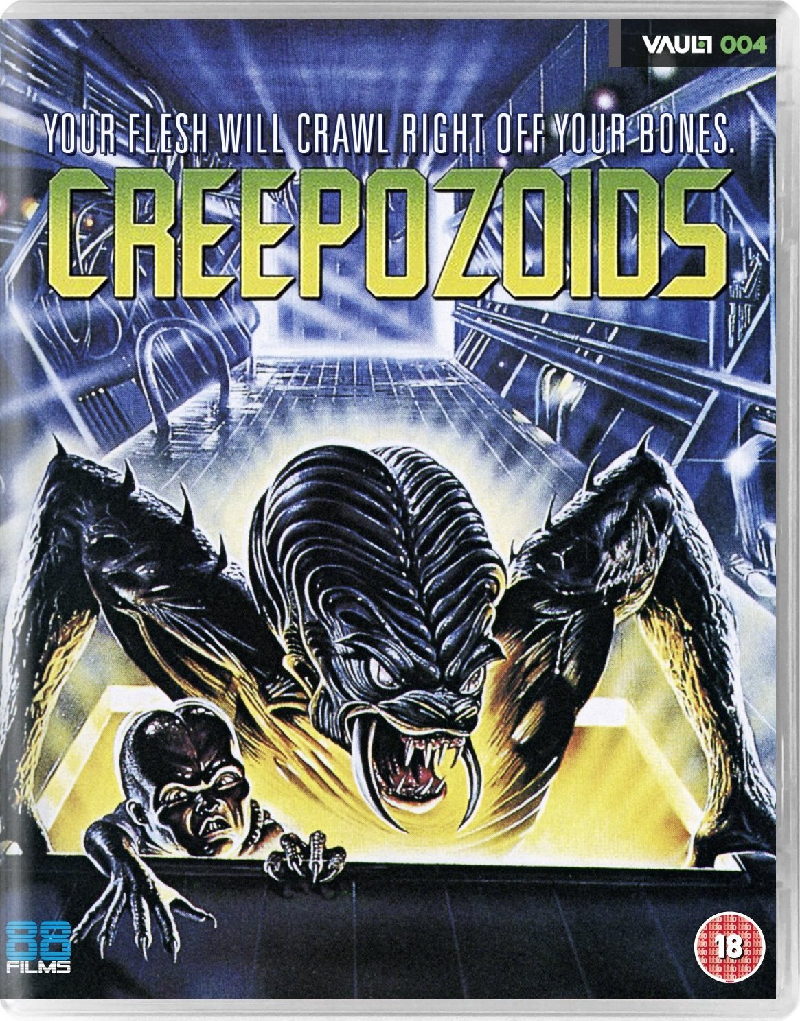 Creepozoids (1987) 88 Films UK - Blu-ray Region B
