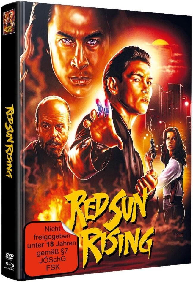 Red Sun Rising (1994) LE 199 Mediabook - Blu-ray Region B