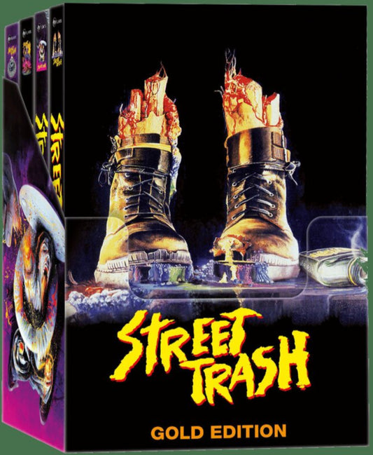 Street Trash (1987) LE 111 4x Mediabook Gold Edition SIGNED BY MIKE LACKEY - Blu-ray Region Free