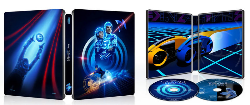 Tron (1982) Limited Edition Steelbook - 4K UHD / Blu-ray / Digital Code *ONE PER PERSON*