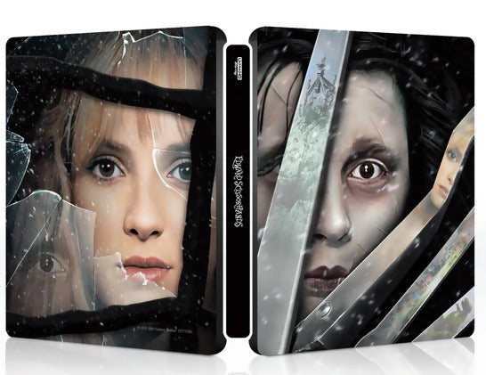 Edward Scissorhands (1990) UK Limited Edition Steelbook - 4K UHD / Blu-ray Region Free