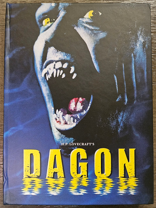 Dagon (2001) *DING* Used - LE 111 Mediabook Cover D - Blu-ray Region B