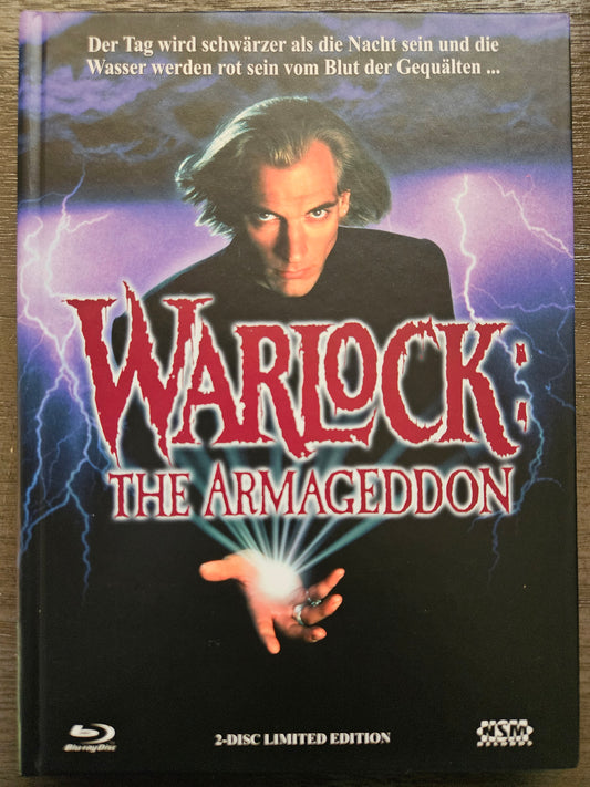 Warlock: The Armageddon (1993) Used - LE Mediabook Cover A - Blu-ray Region B