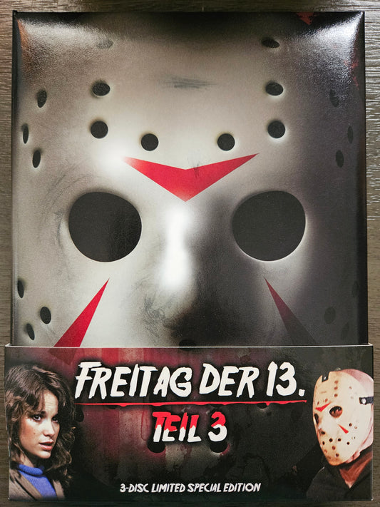 Friday the 13th Part III (1982) Used - LE 2000 Padded Mediabook - Blu-ray Region B