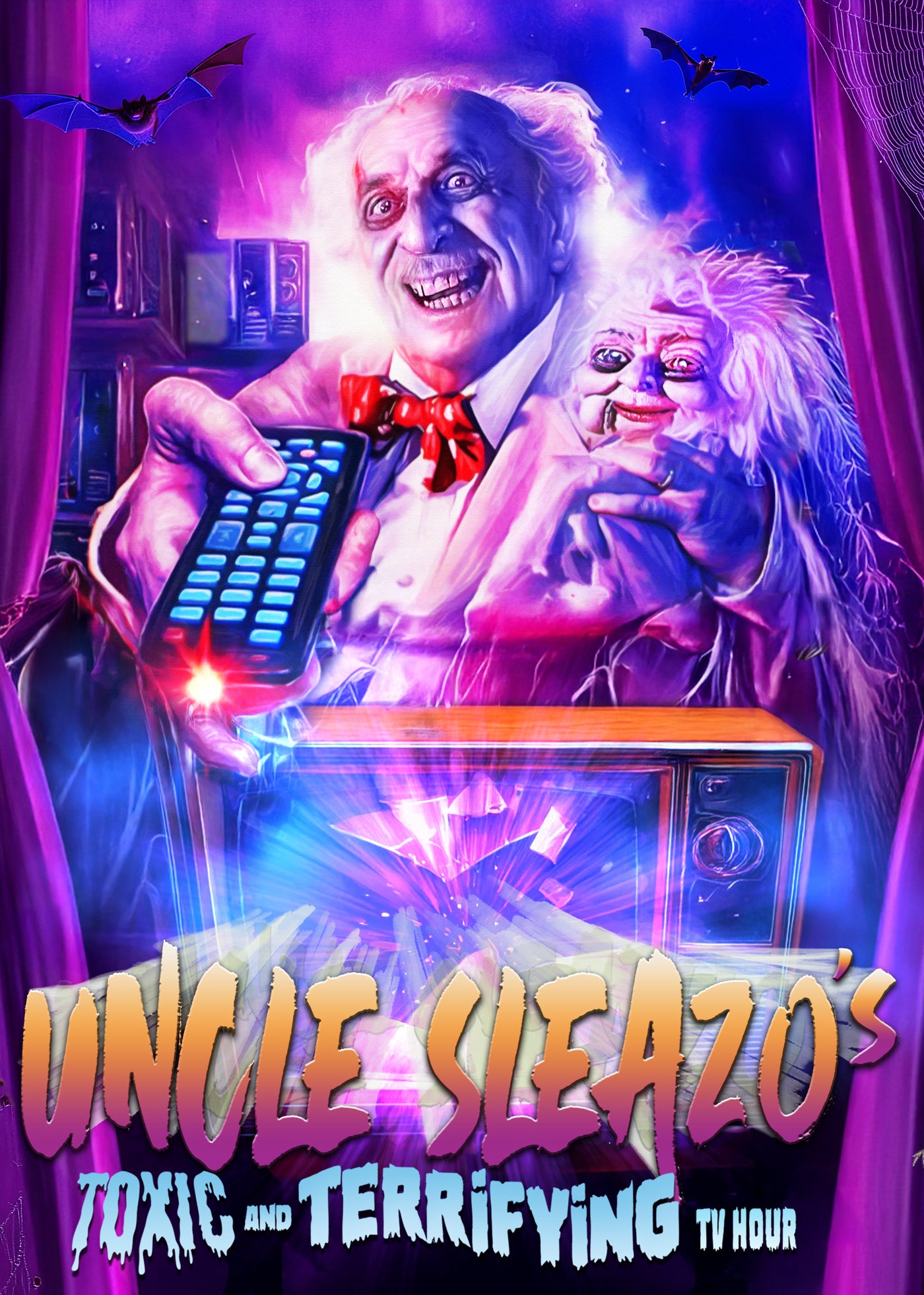 Uncle Sleazo's Toxic And Terrifying TV Hour (2022) SRS - DVD