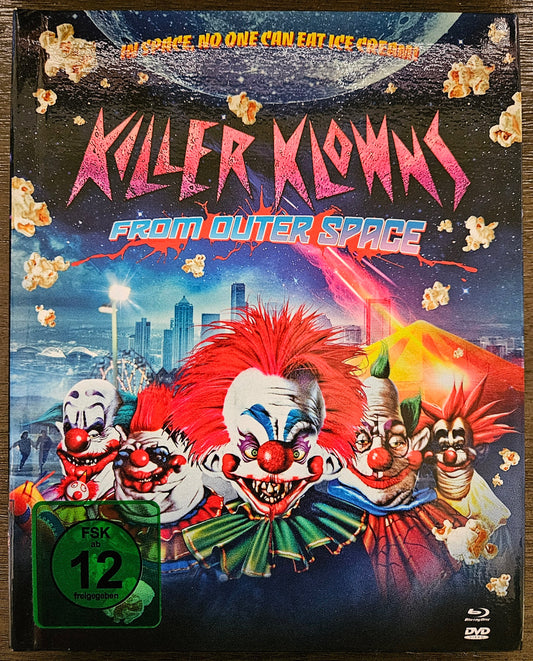 Killer Klowns From Outer Space (1988) Used - 3-Disc Mediabook - Blu-ray Region B