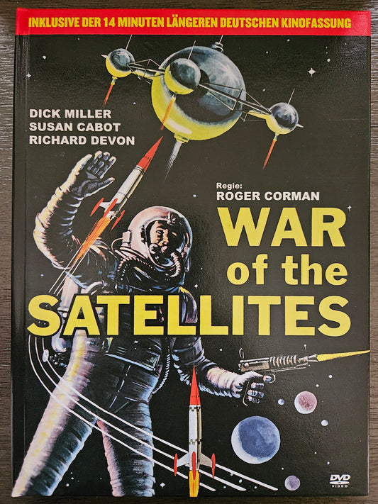 War of the Satellites (1958) Used - LE 1500 Mediabook - Blu-ray Region B