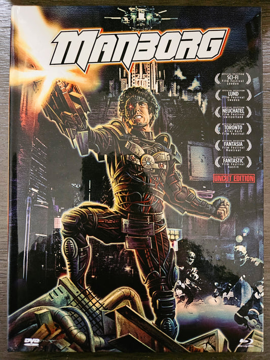 Manborg (2011) Used LE 1000 Mediabook - Blu-ray Region B