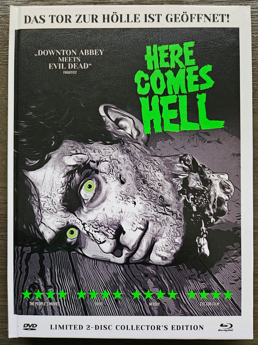 Here Comes Hell (2018) Used - LE 222 Mediabook - Blu-ray Region B