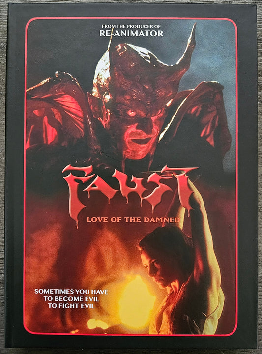 Faust: Love of the Damned (2000) Used LE 222 Mediabook - Blu-ray Region B
