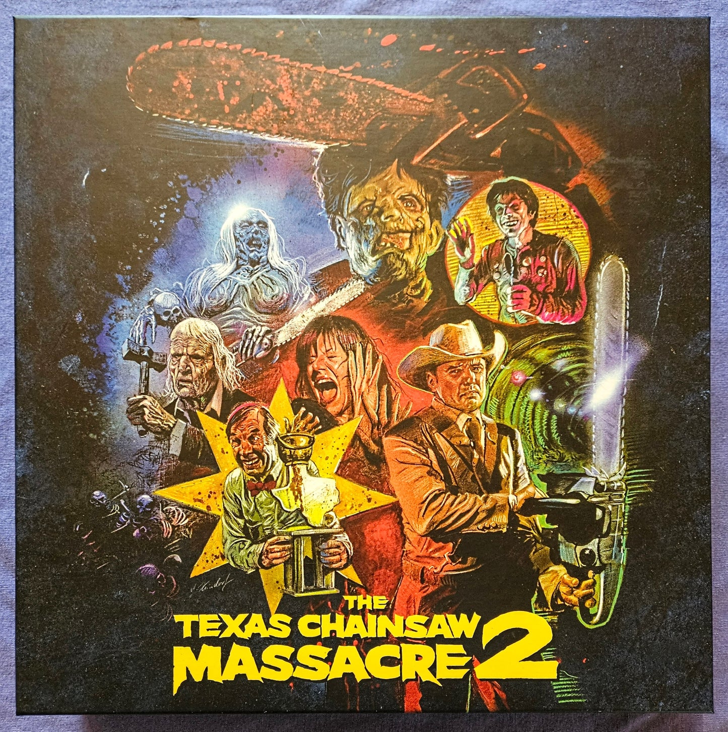 Texas Chainsaw Massacre 2 - OPEN LE 1000 Collector's Box Mediabook - Blu-ray Region B