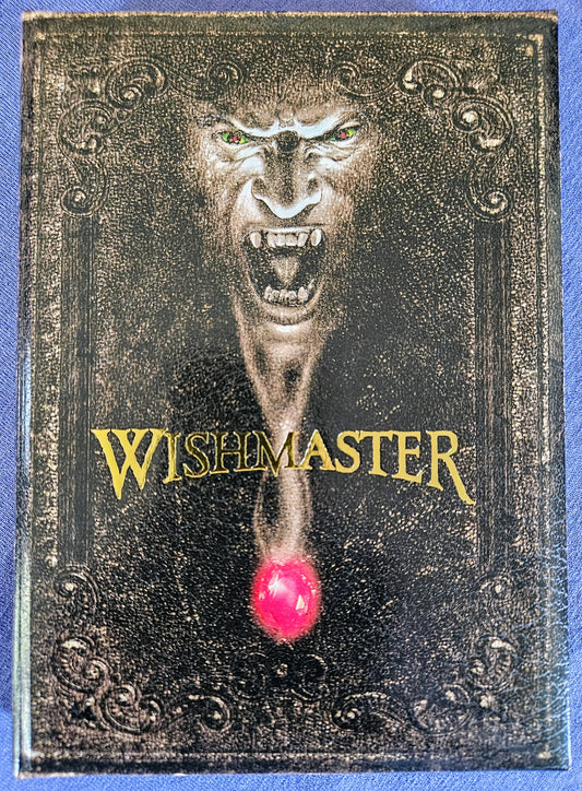 Wishmaster (1997) USED LE 666 Padded Mediabook - Blu-ray Region B