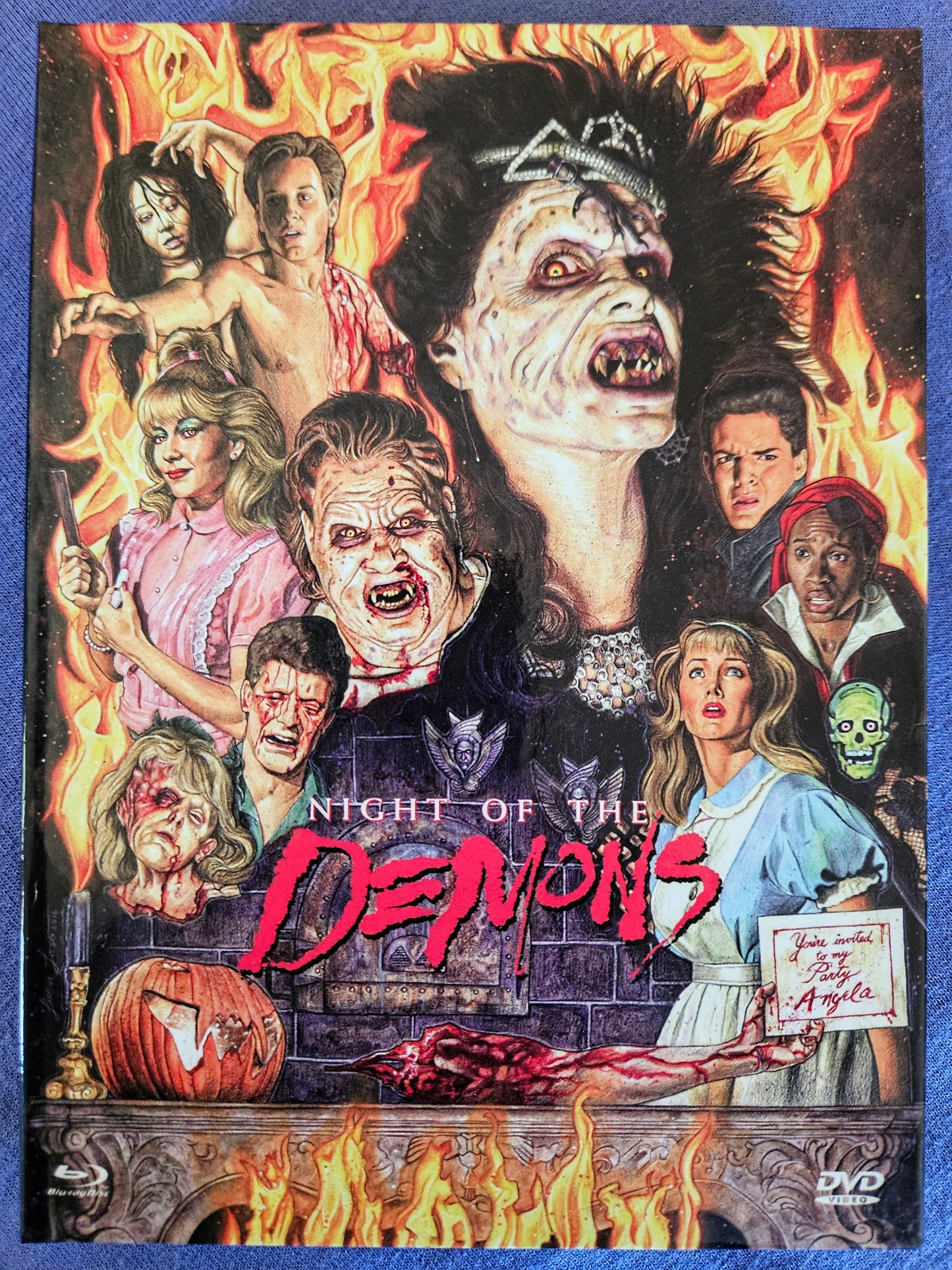 Night of the Demons (1988) USED LE 444 Mediabook D - Blu-ray Region B