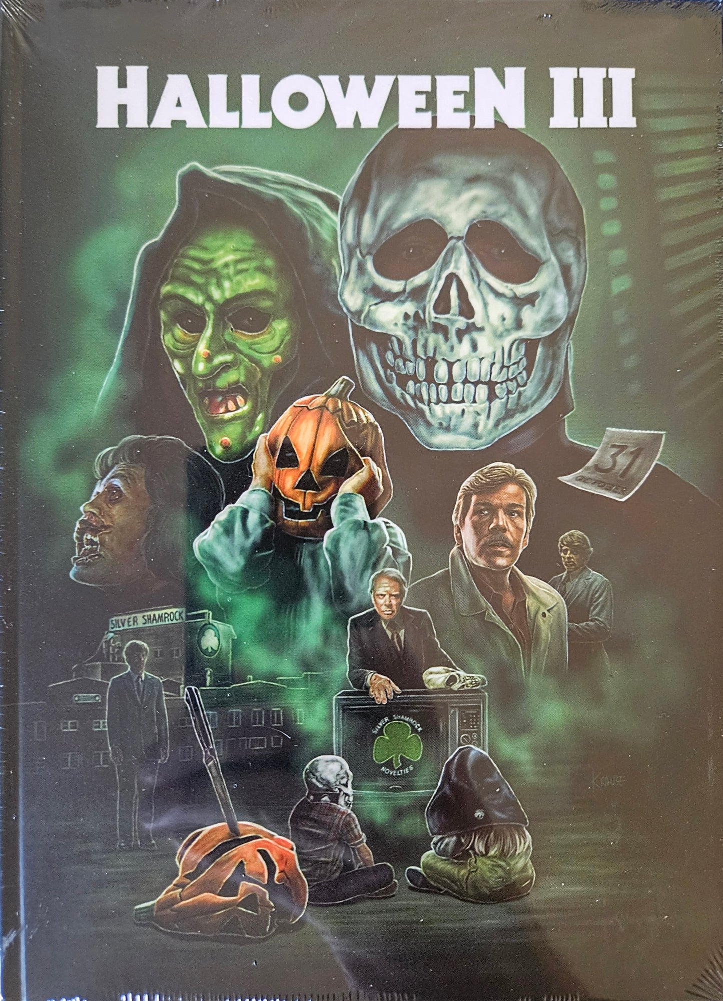 Halloween III (1982) LE 111 Mediabook Cover C - 4K UHD