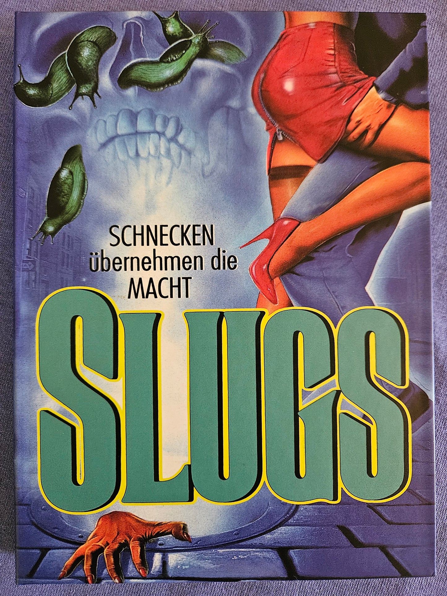 Slugs (1988) USED LE 88 Mediabook - Blu-ray Region B