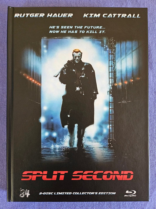 Split Second (1992) USED LE 999 Mediabook - Blu-ray Region B