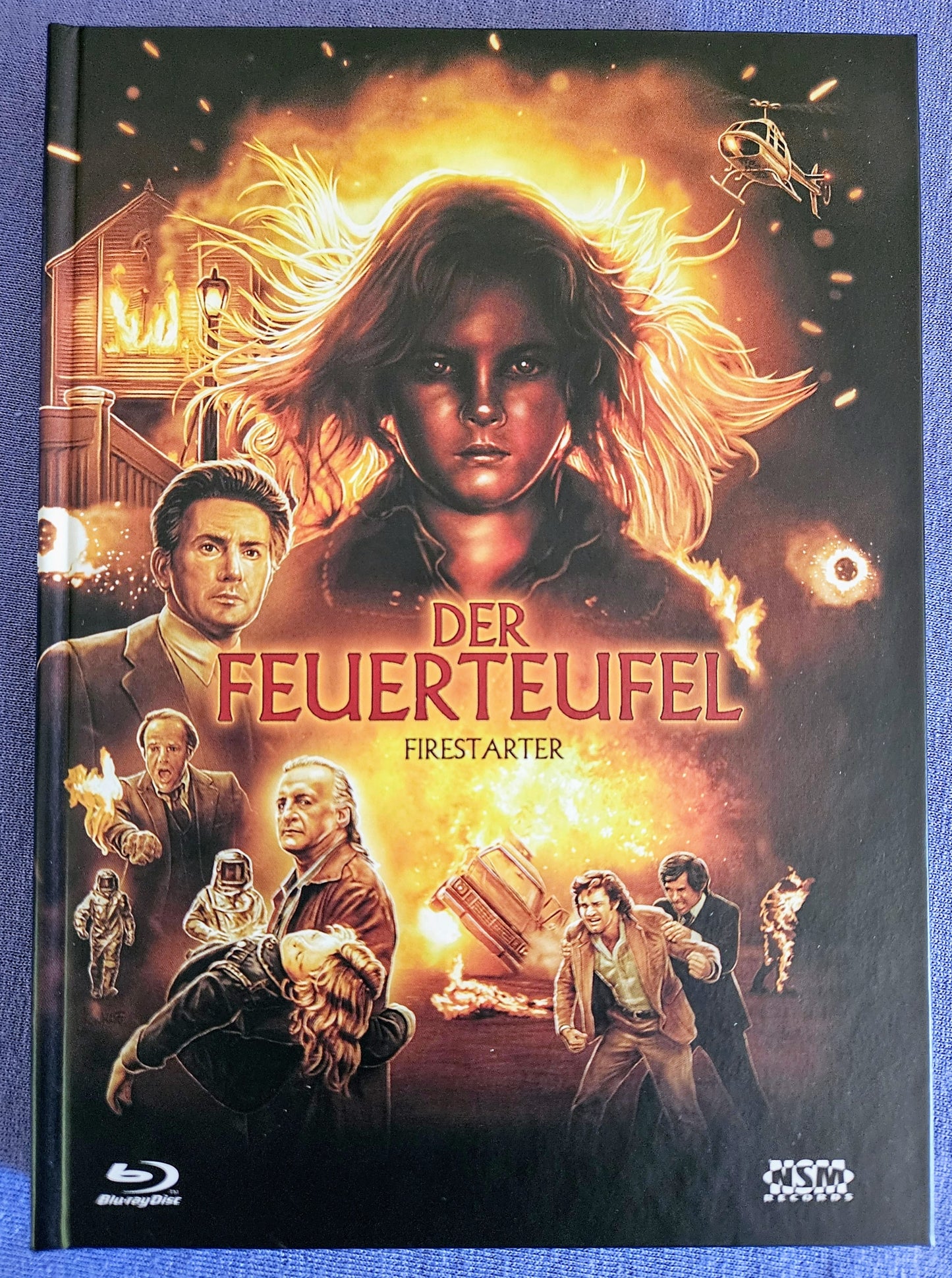 Firestarter (1984) USED LE 111 Mediabook - Blu-ray Region B