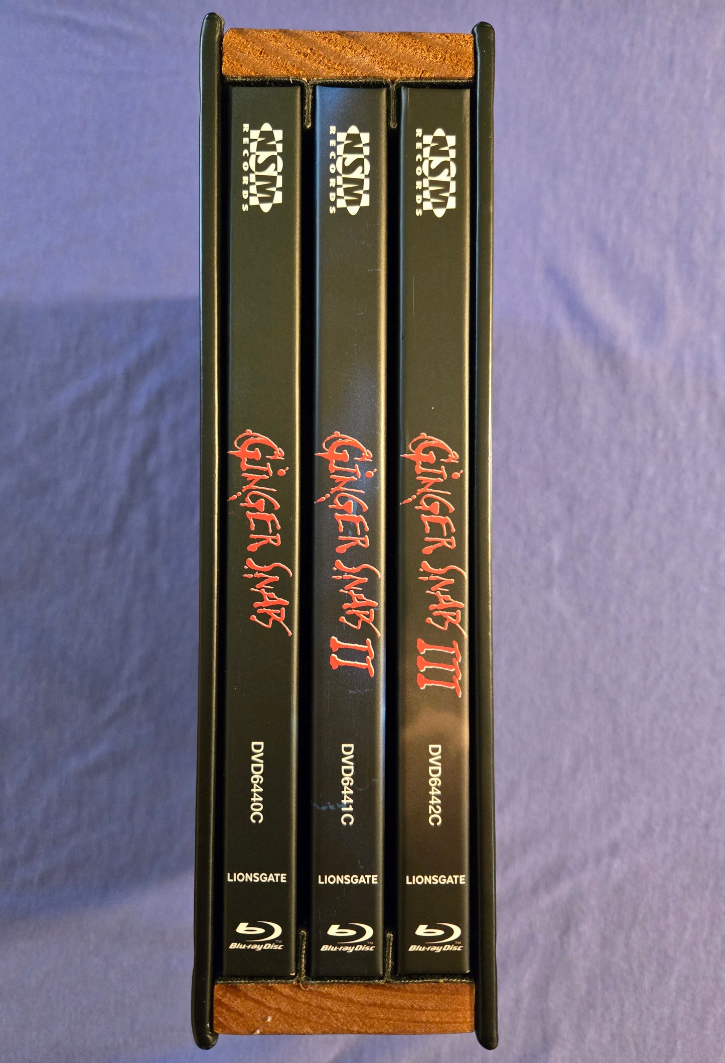 Ginger Snaps Trilogy (USED) LE 666 Leatherbook 3 Mediabook Set - Blu-ray Region B