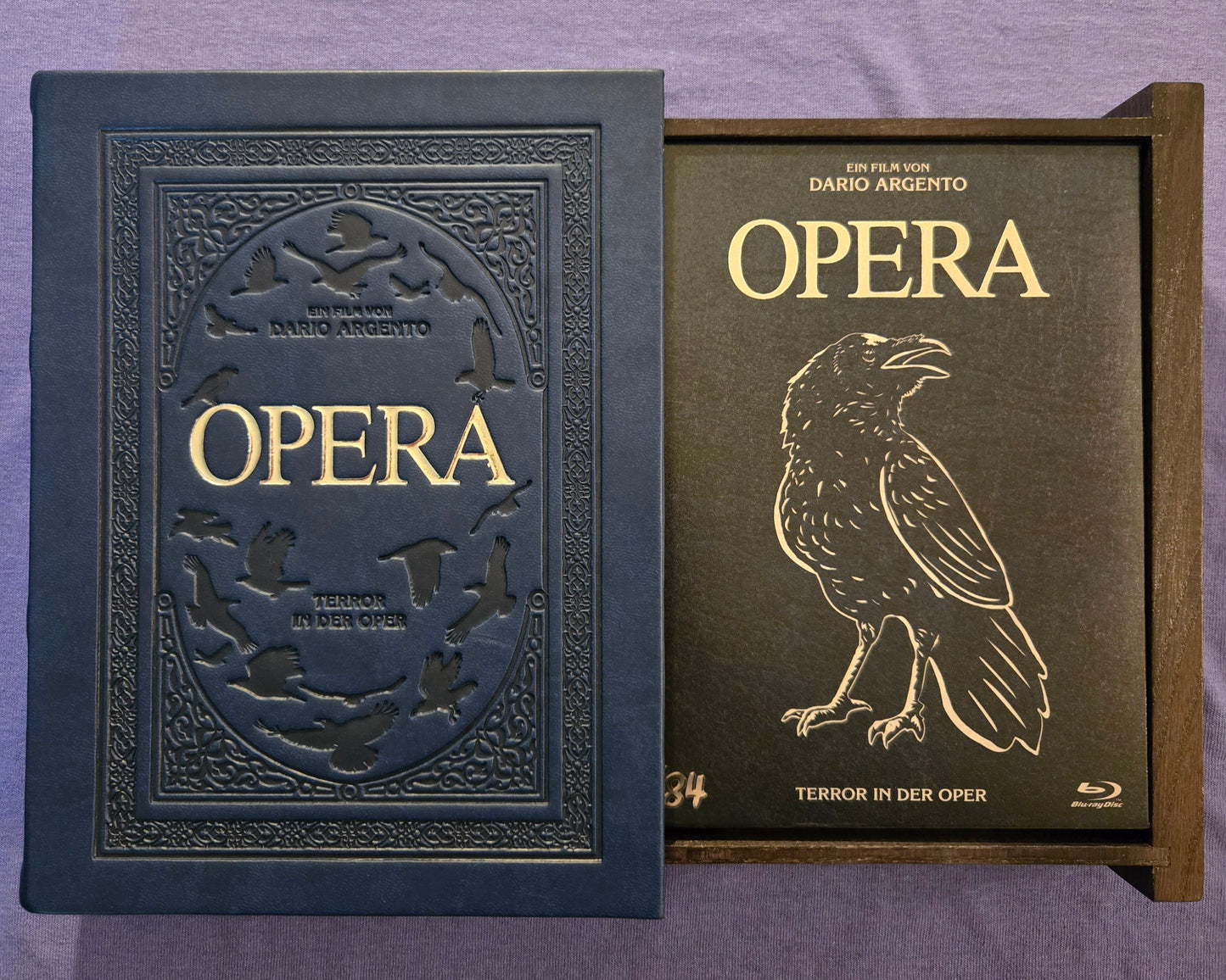 Opera (1987) USED LE 888 Leatherbook - Blu-ray Region B